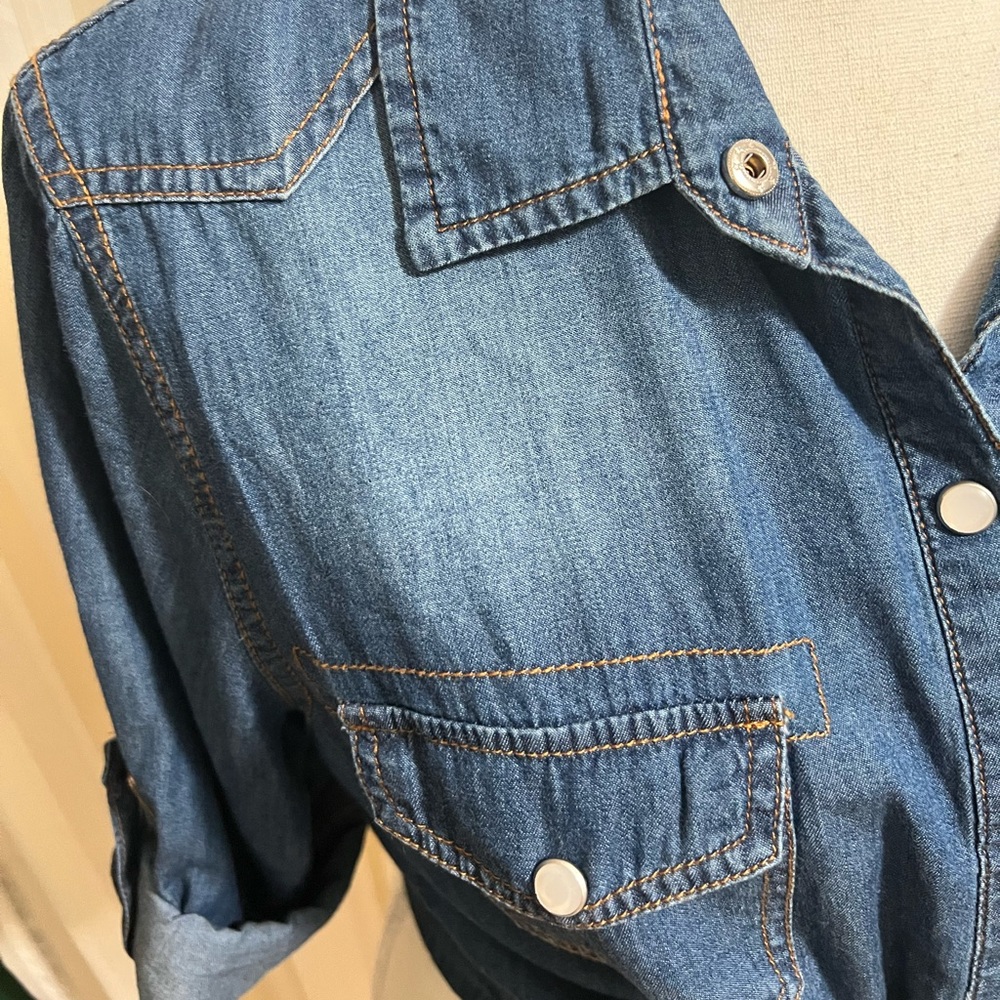 Jean blouse - Picture 2 of 3